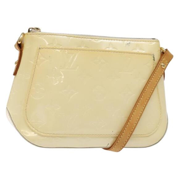 LOUIS VUITTON Monogram Vernis Minna Street Shoulder Bag Perle M91509 - Picture 1 of 13